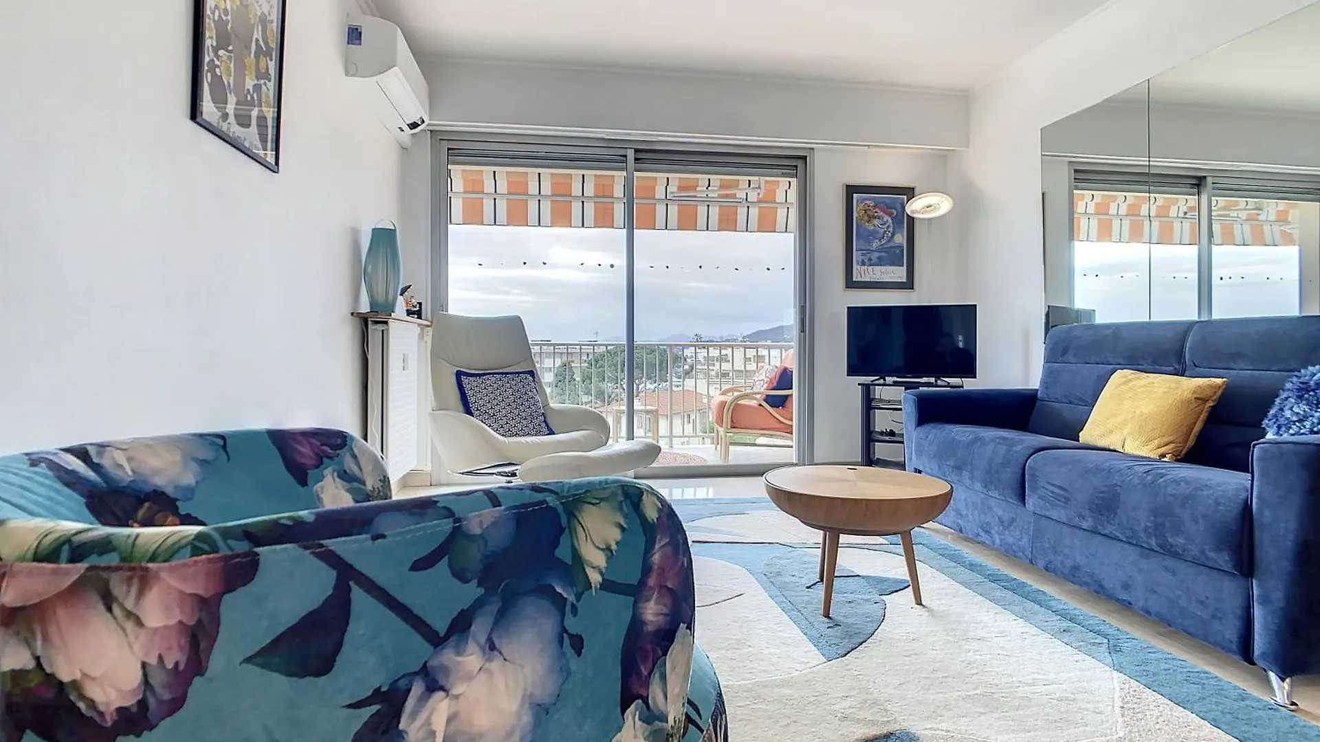 Appartement Vue Mer Juan Les Pins Antibes 0*,
